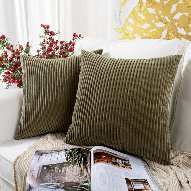 Ayedin Square Throw Pillow Cover