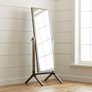 Malvern Grey Cheval Floor Mirror