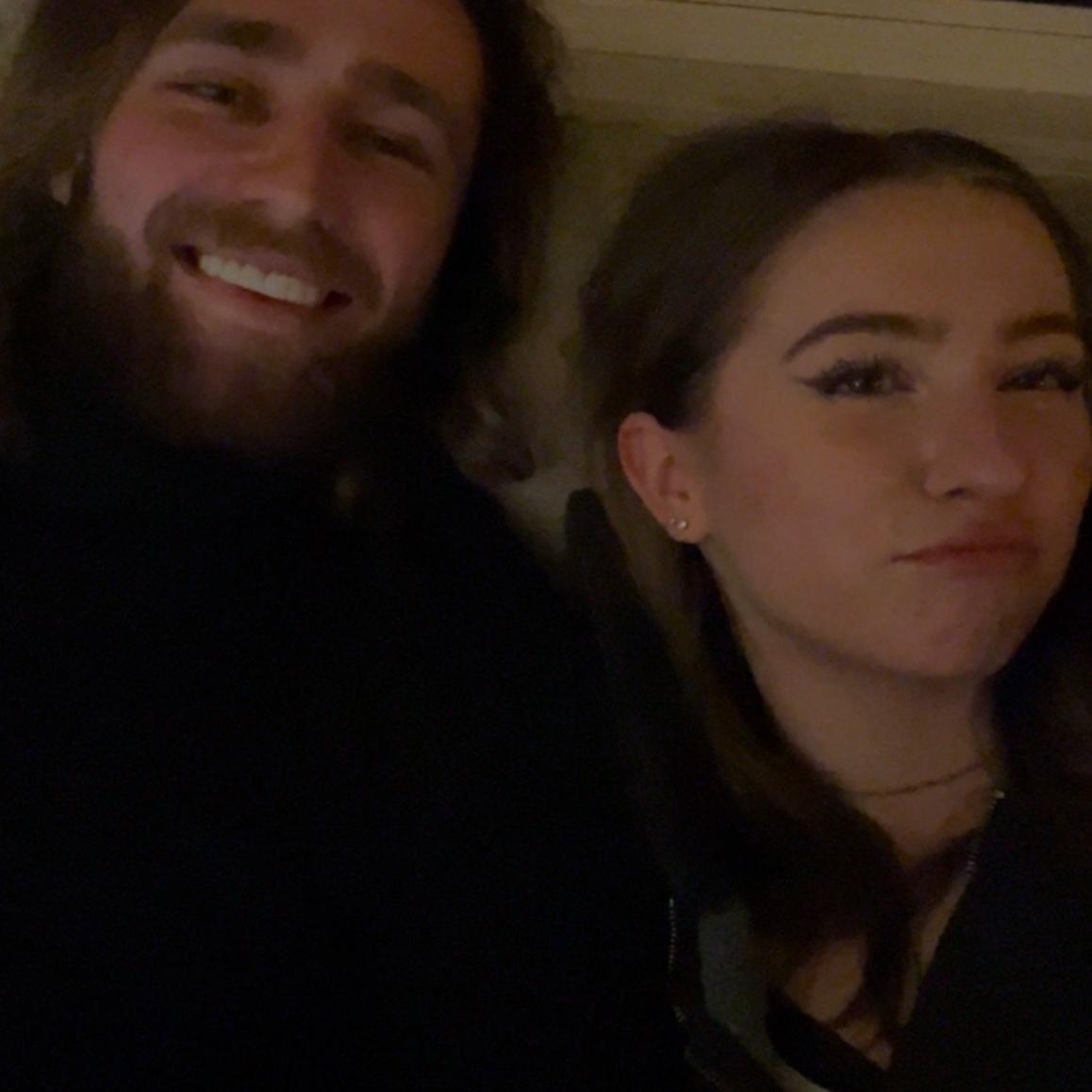 Our first selfie together