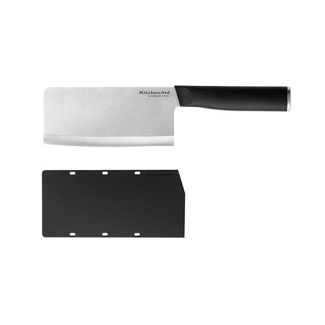 KitchenAid Classic 4 Piece Steak Knife Set, 4.5-Inch, High-Carbon Japanese Steel Blades, Sharp Kitchen Knife Set, Black
