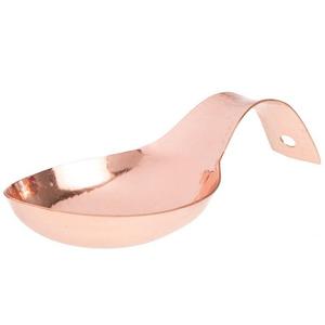 Home Essentials 79113-HE Unique Kitchen Hammered Copper Spoon Rest 7.5"L