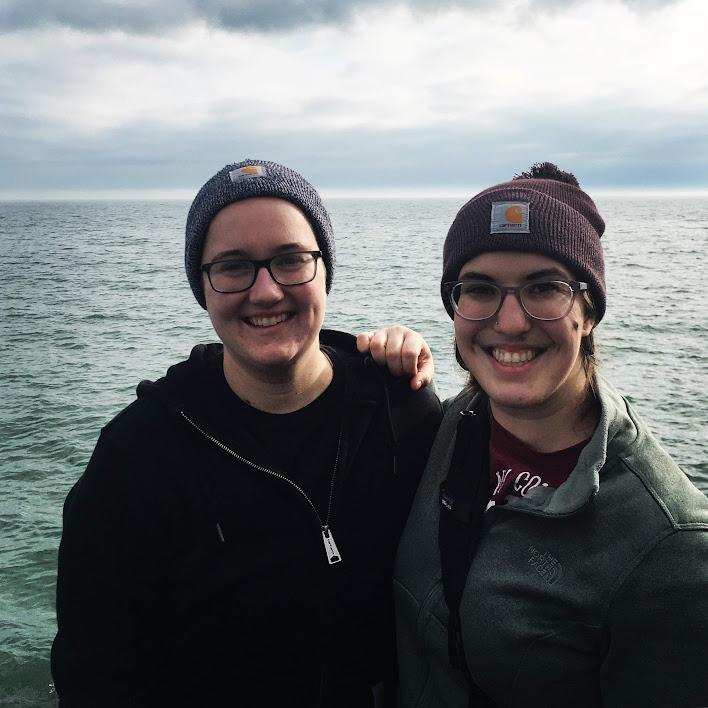Christmas Day walk on Lake Erie, 2020