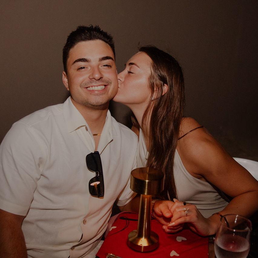 Right after she said yes!