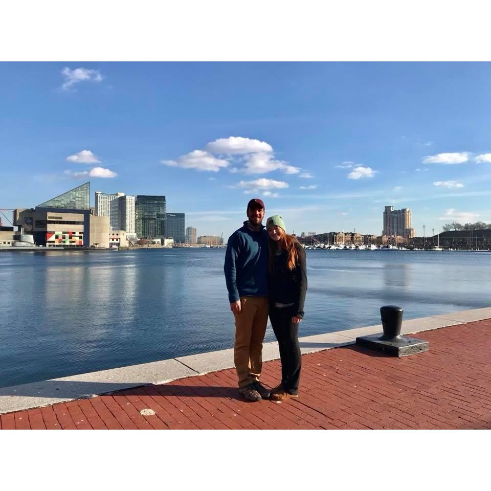 Birthday trip for Dan to the National Aquarium in Baltimore, 2017