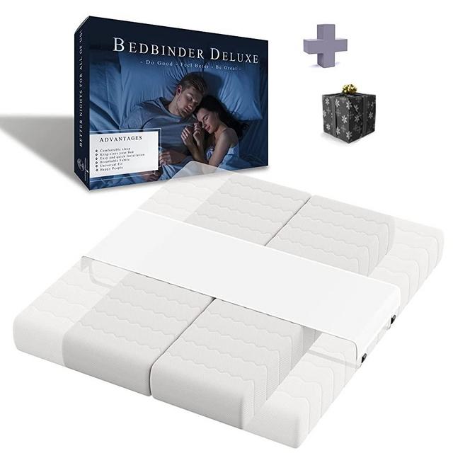 [Bed Bridge Twin to King] Split King Gap Filler For Adjustable Bed - Mattress connector replaces a Mattress Gap filler and Better Bedder. Twin to King Bed Converter Kit - Join two Twin Beds