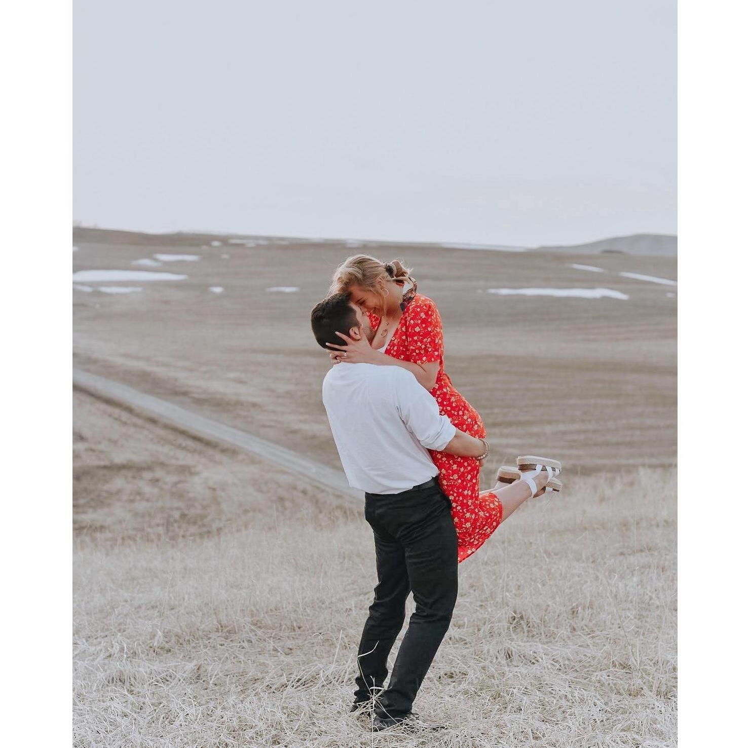 Swept off my feet