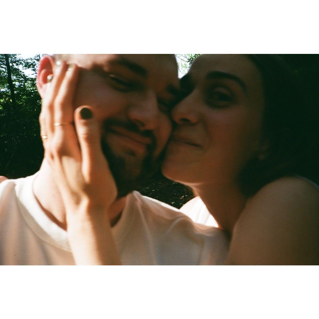 Just after he proposed!