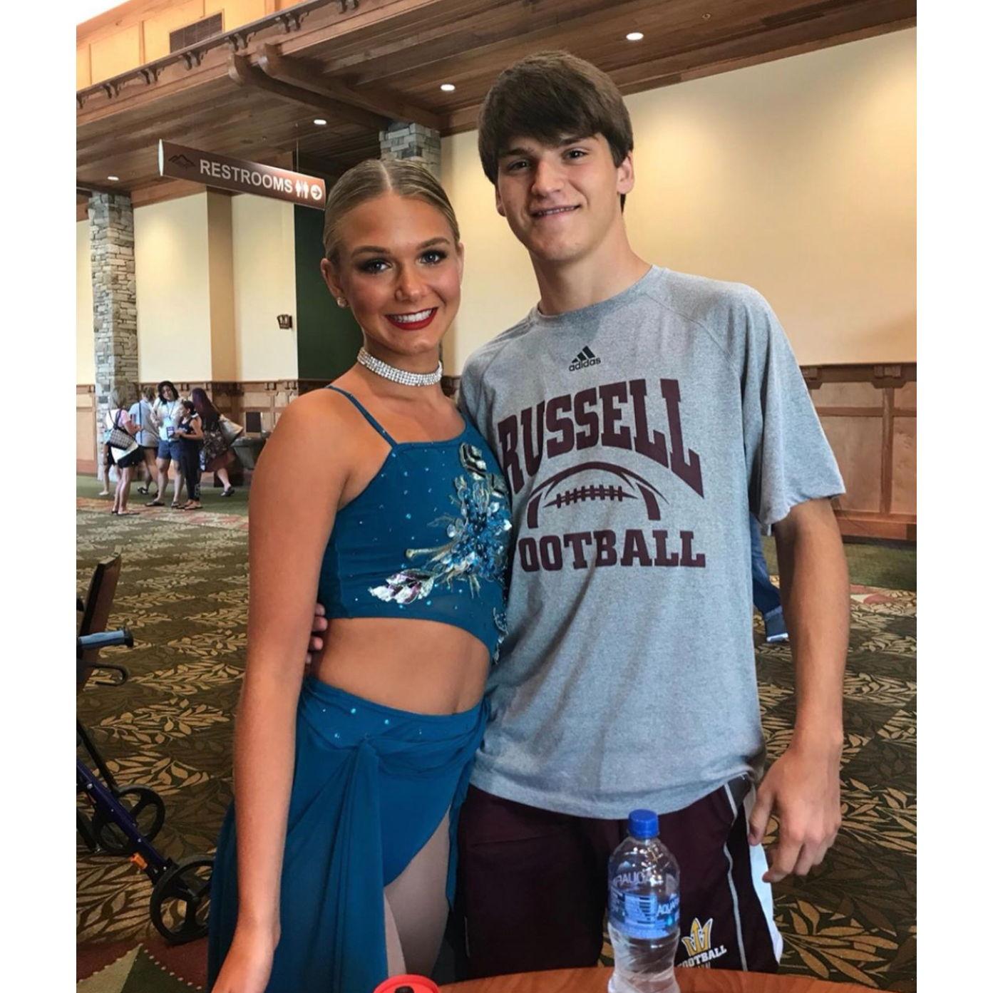 Charlie accompanied Bailee to a few of her dance competitions. This one was in Pigeon Forge, TN!
