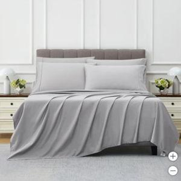 Kirkland Signature 680 Thread Count Sheet Set - King - Gray