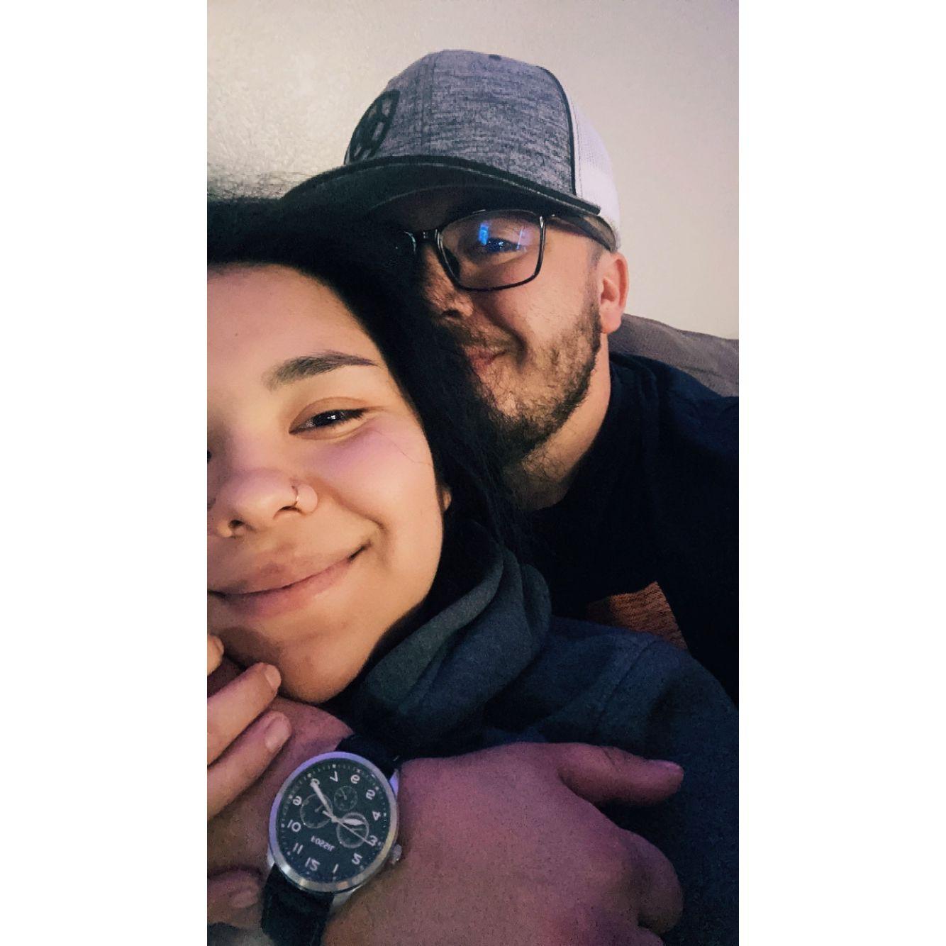 This was our first picture together