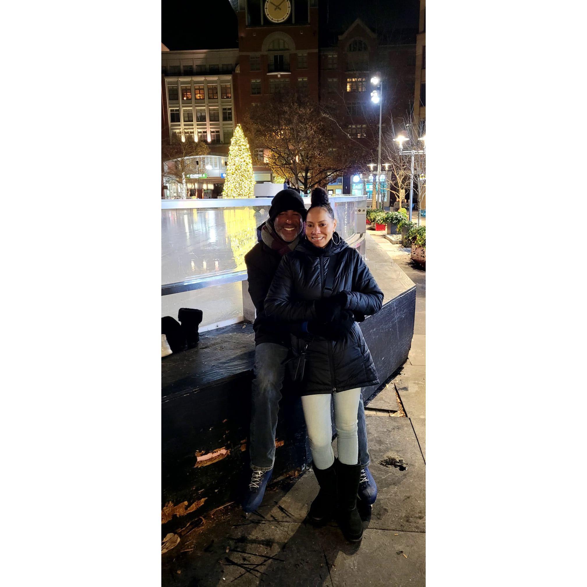 Our last Christmas holiday as Robert Trew & Vernelle Shaw