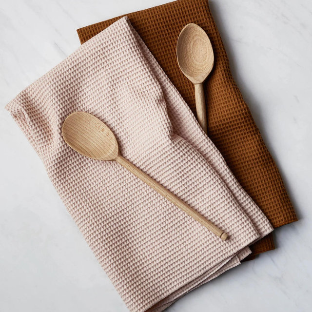 Essential Waffle Kitchen Towels (Set of 2) by Hawkins New York