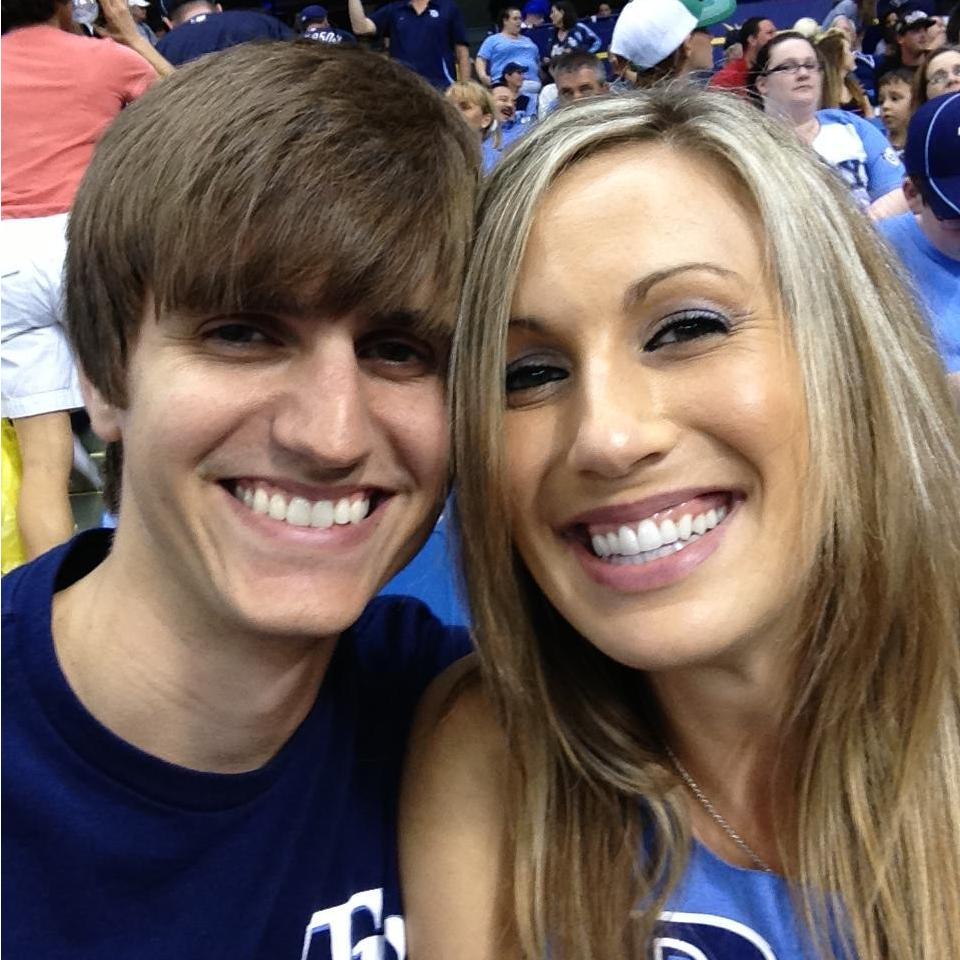 Our first Tampa Bay Rays game!