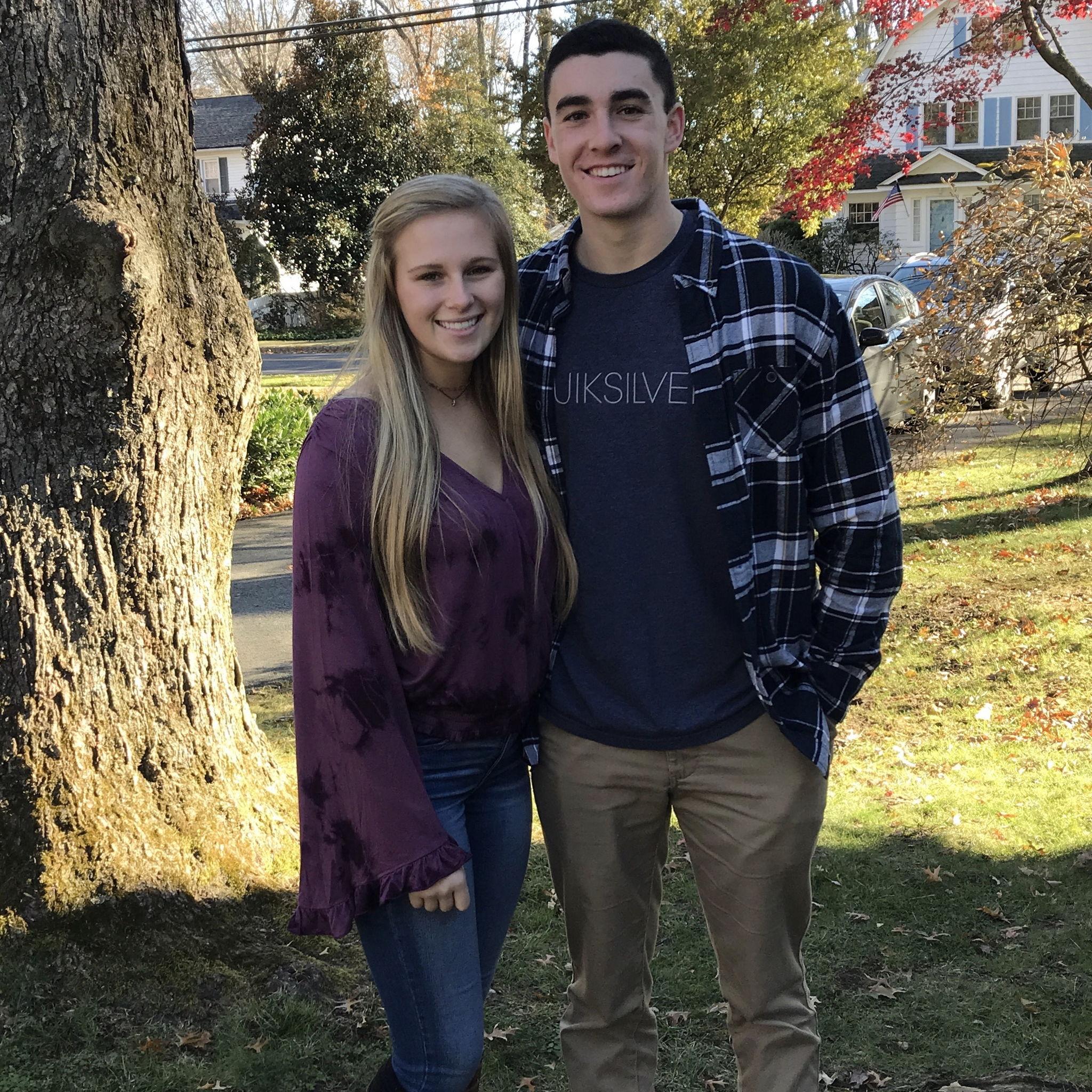 Our first Thanksgiving together in November, 2017.