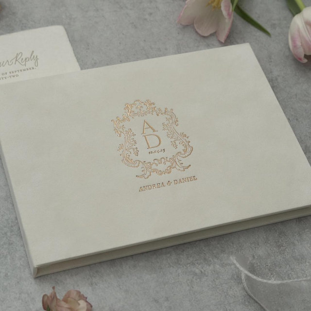 Velvet Wedding Film Keepsake Book