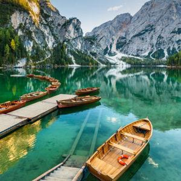Honeymoon Excursion: Lago Di Braies Boat Rental