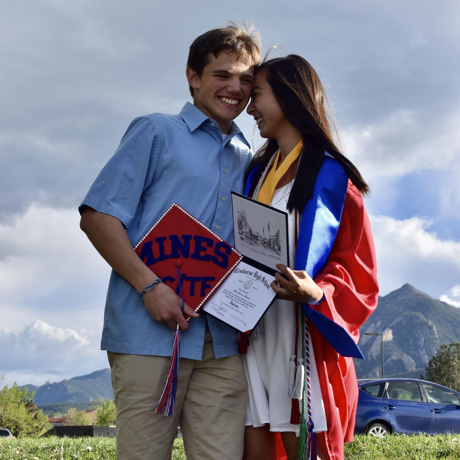 May 2019 - Molly graduates high school and joins John at Mines!