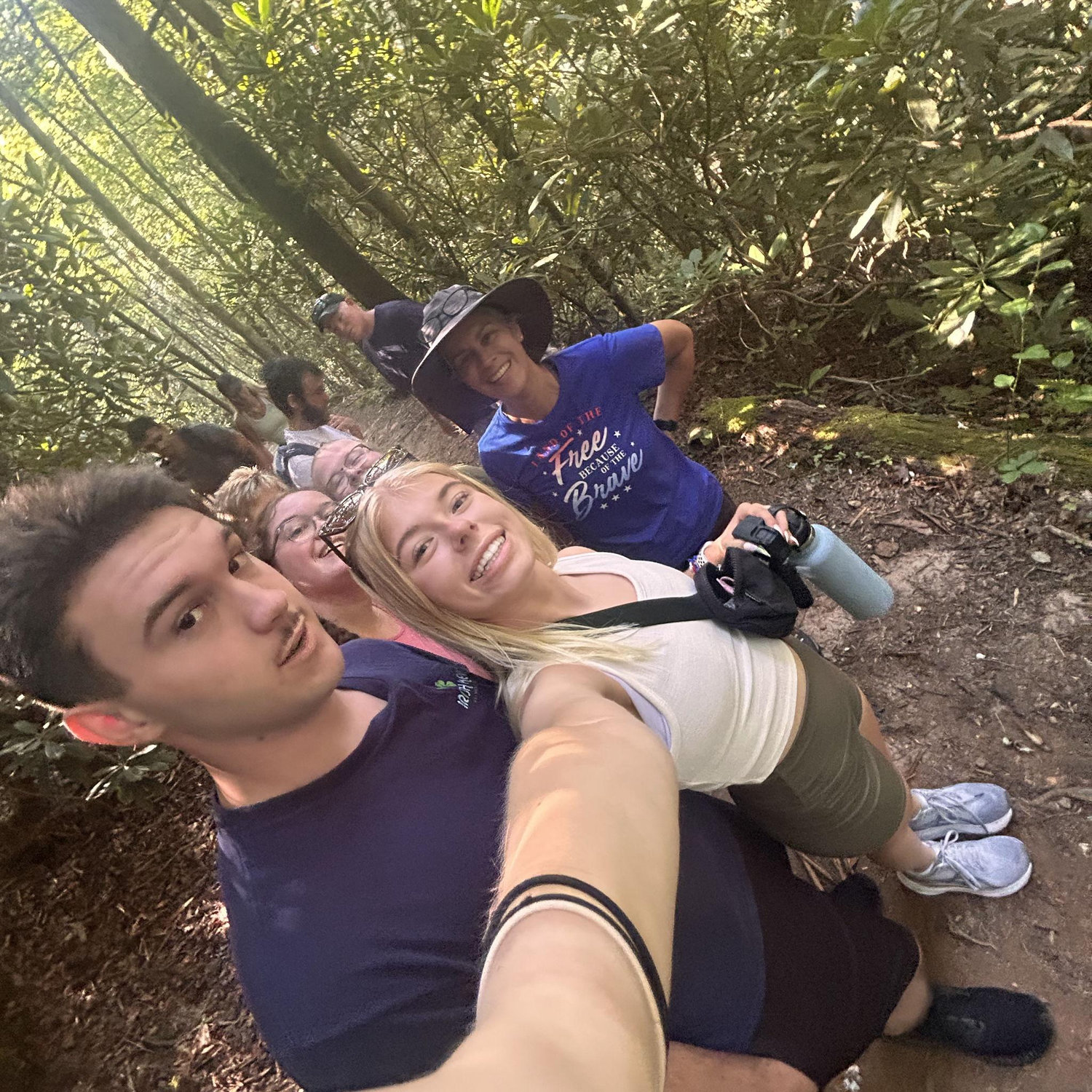 Hiking with the squad!
