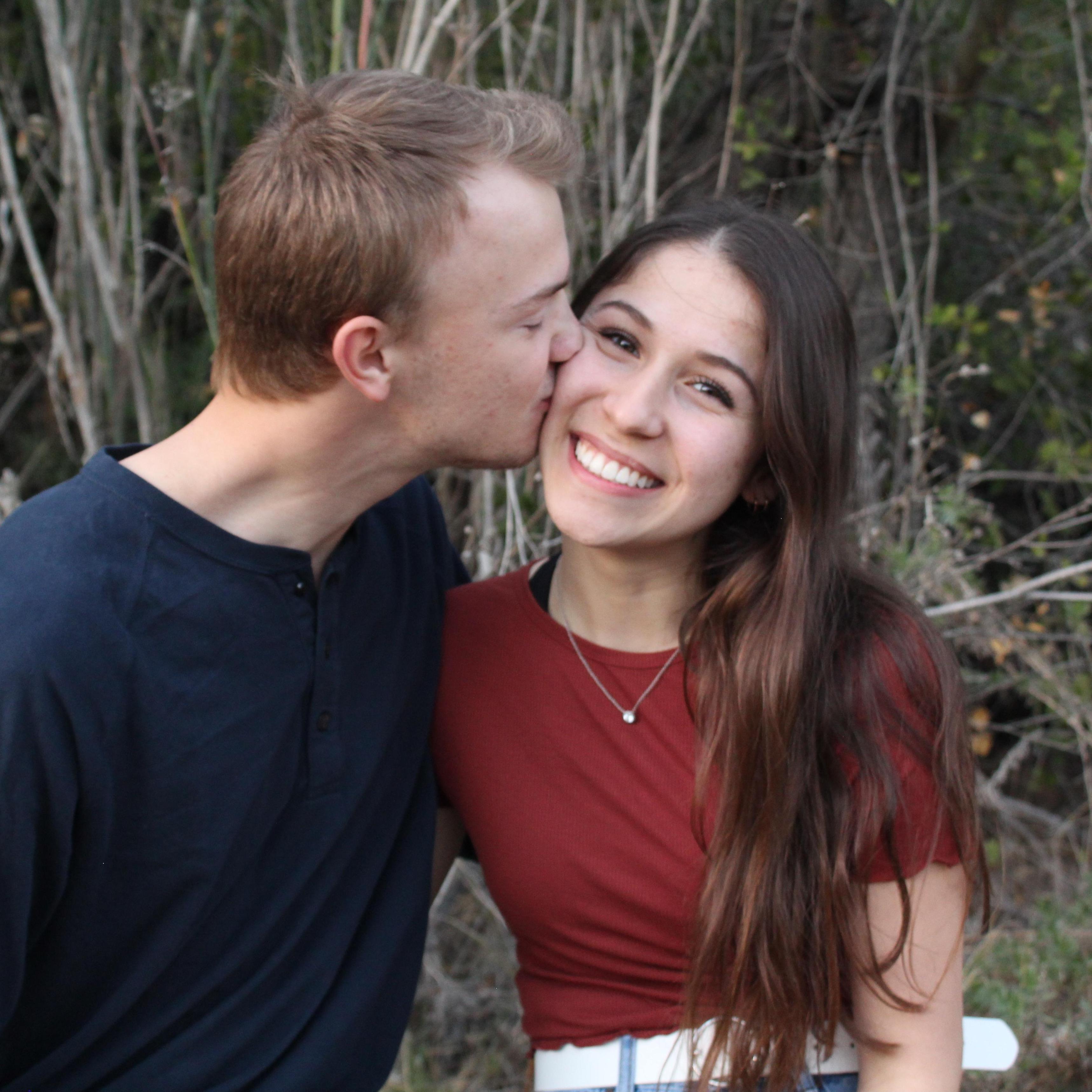 A cute photo from our engagement shoot.