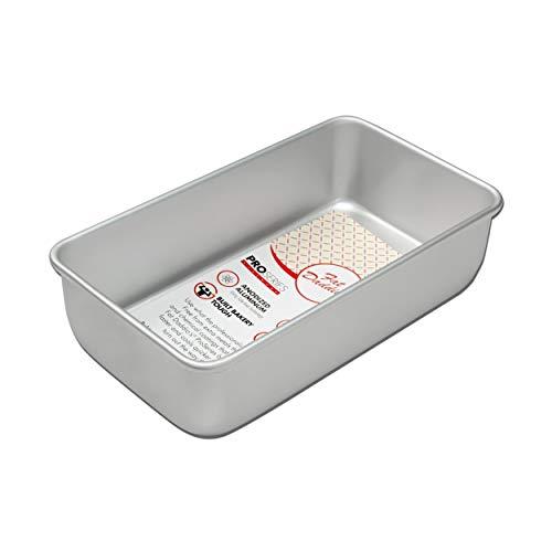 Fat Daddio's BP-5643 Anodized Aluminum Bread Pan, 9 x 5 x 2.75 Inch