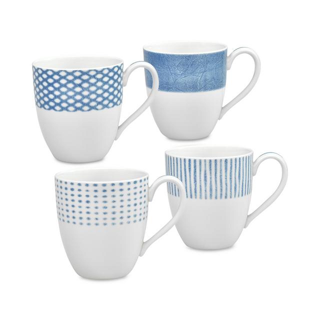Noritake Hammock 4-Pc. Assorted Mug Set, Created for Macy's