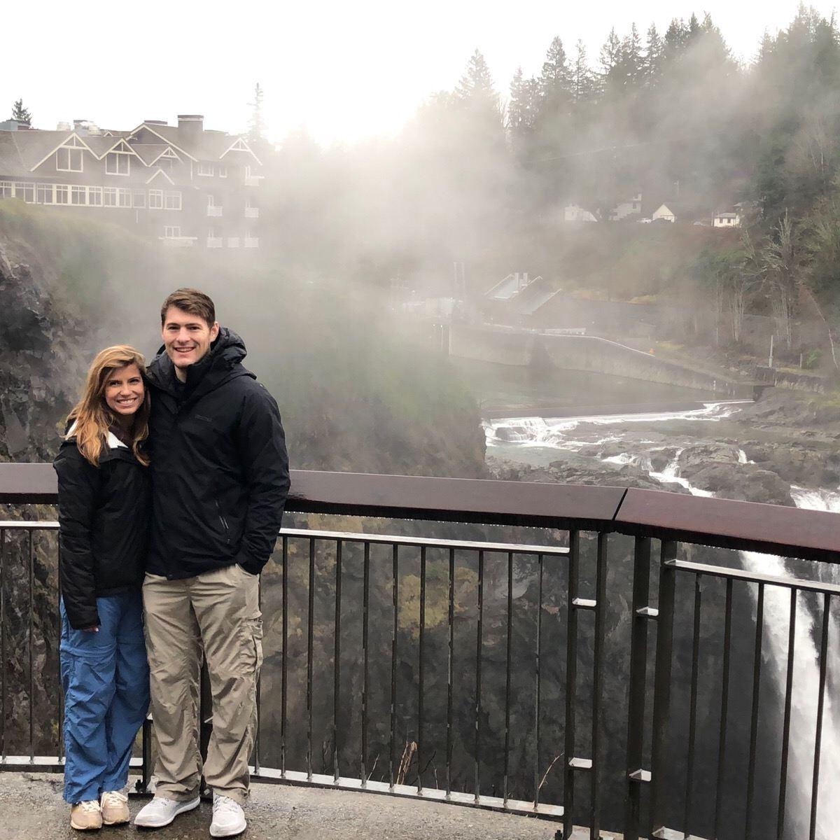 Snoqualmie Falls "Damn good coffee" -Agent Dale Cooper