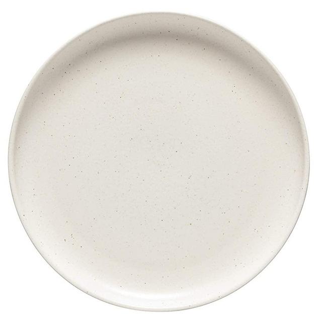 Casafina Pacifica Collection Stoneware Ceramic Dinner Plate 11" (Vanilla)