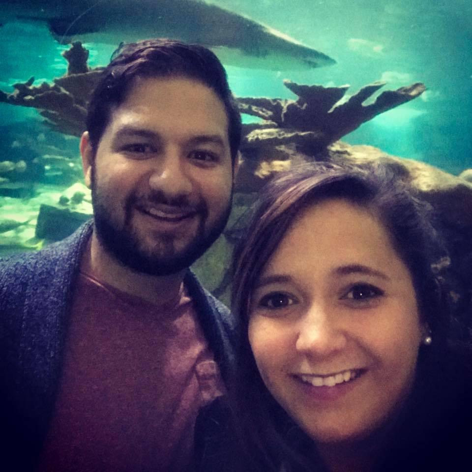 3/2017-Our first trip together! We spent a few days in the beautiful Great Smoky Mountains! Of course, I had to visit the local aquarium!