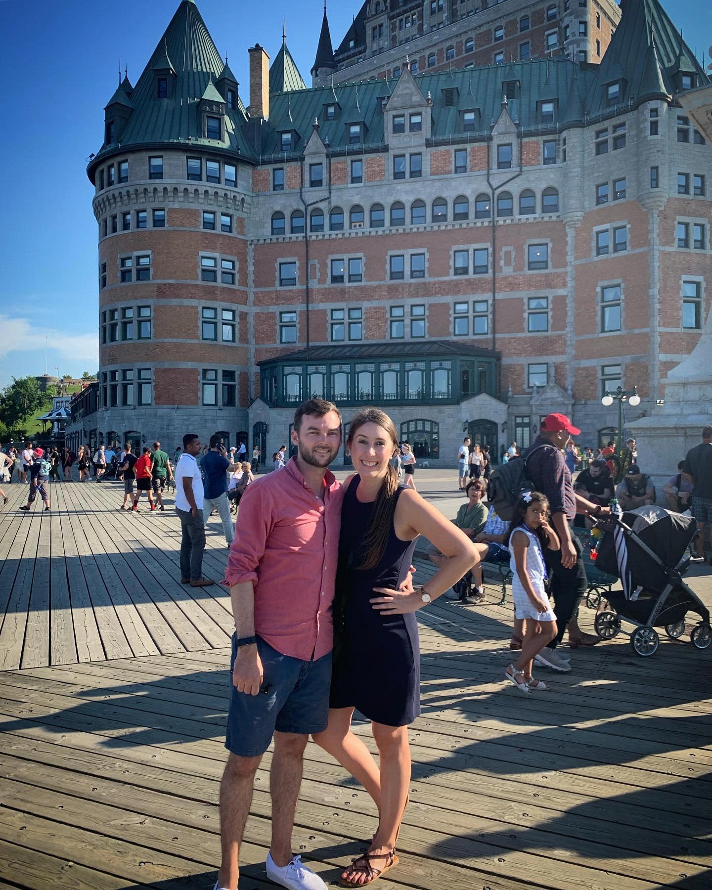 Le Chateau Frontenac in Quebec City, Canada