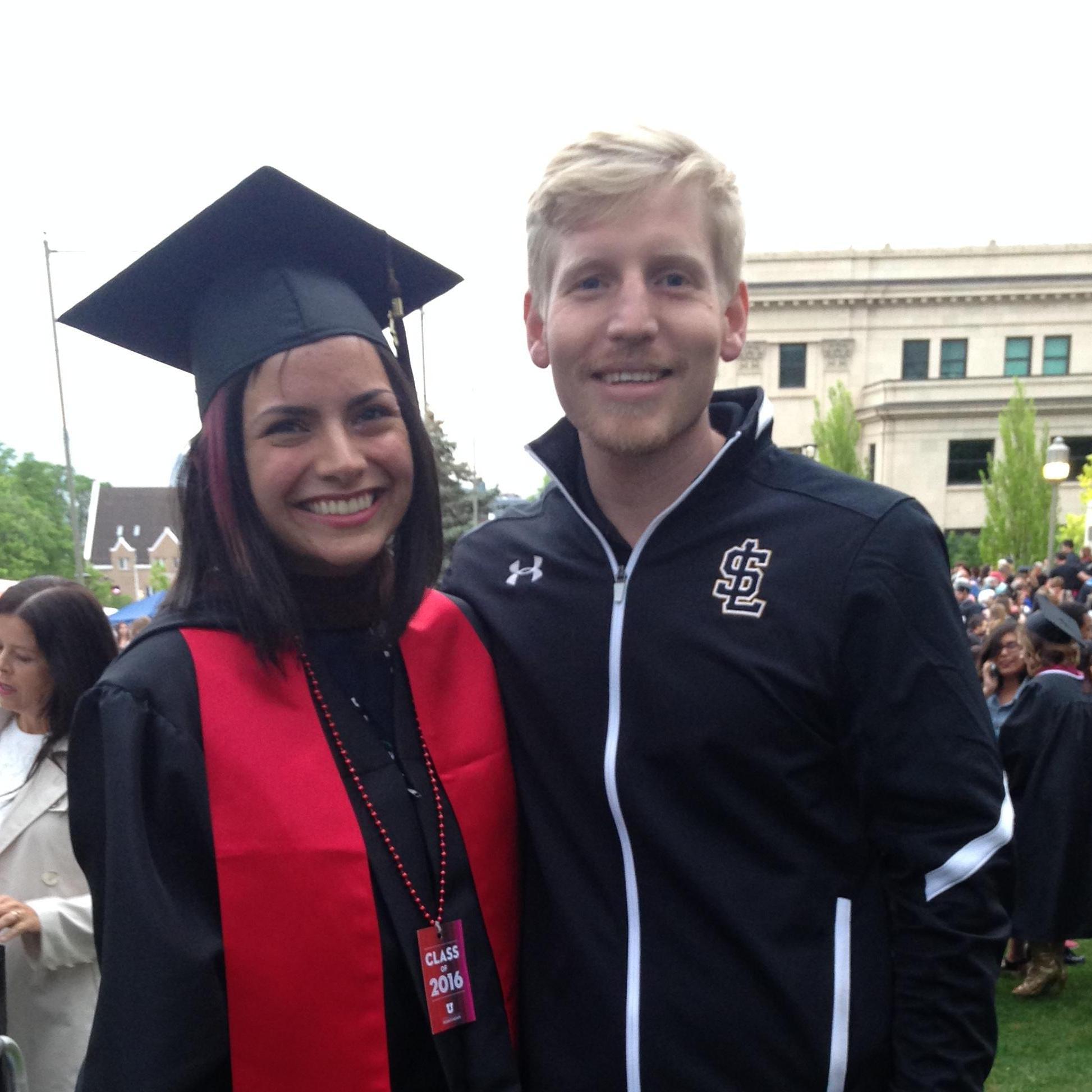 Cat's Masters Graduation - May 2016