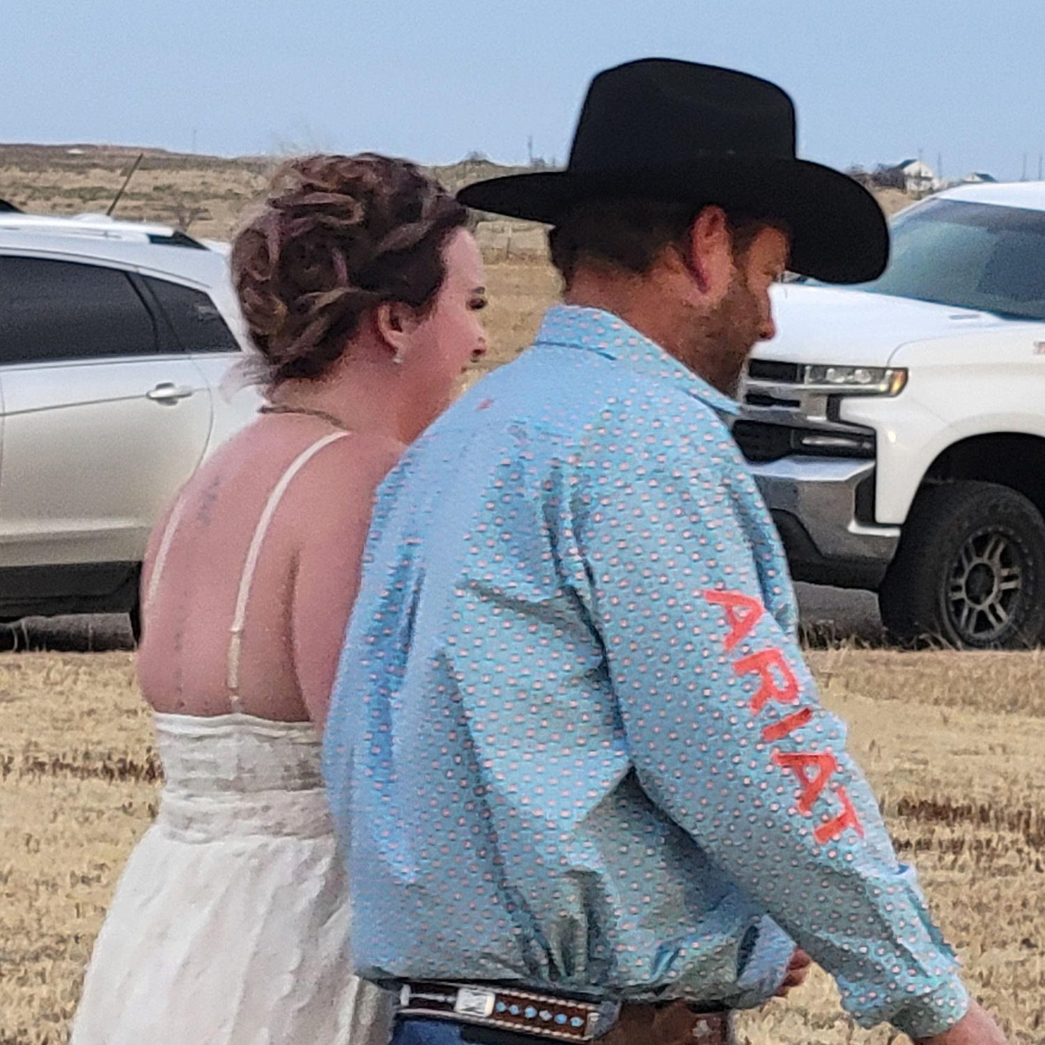Dad walking bride