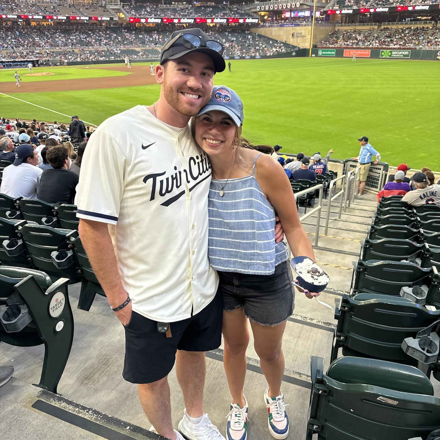 First Twins game together!