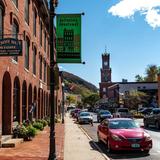 Walk down Main Street in Bellows Falls, VT