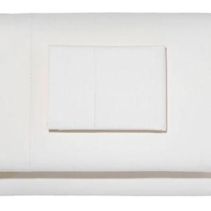 280-Thread-Count Pima Cotton Percale Sheet Set - White