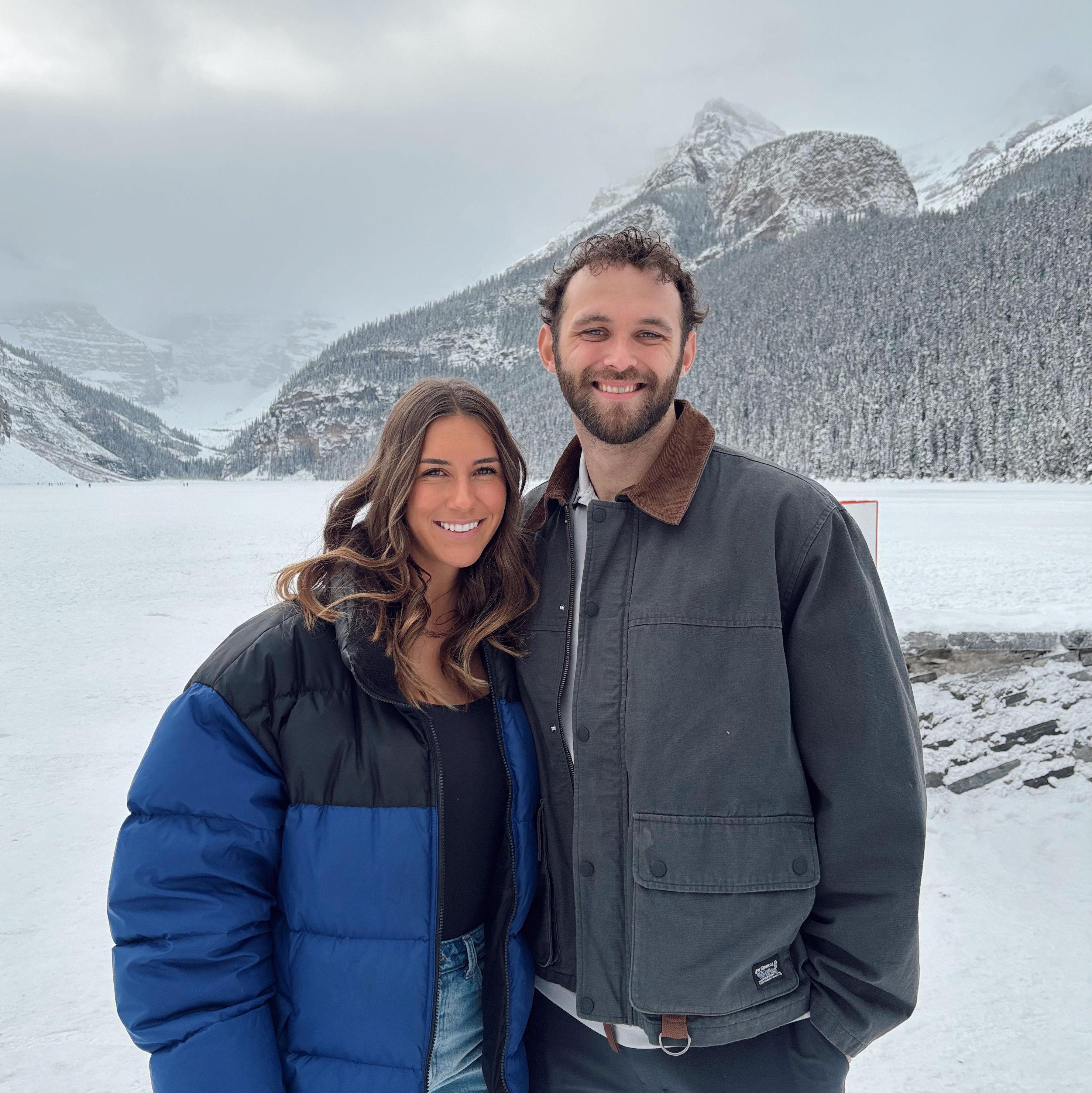 Colby came on a trip to Canada with me :)