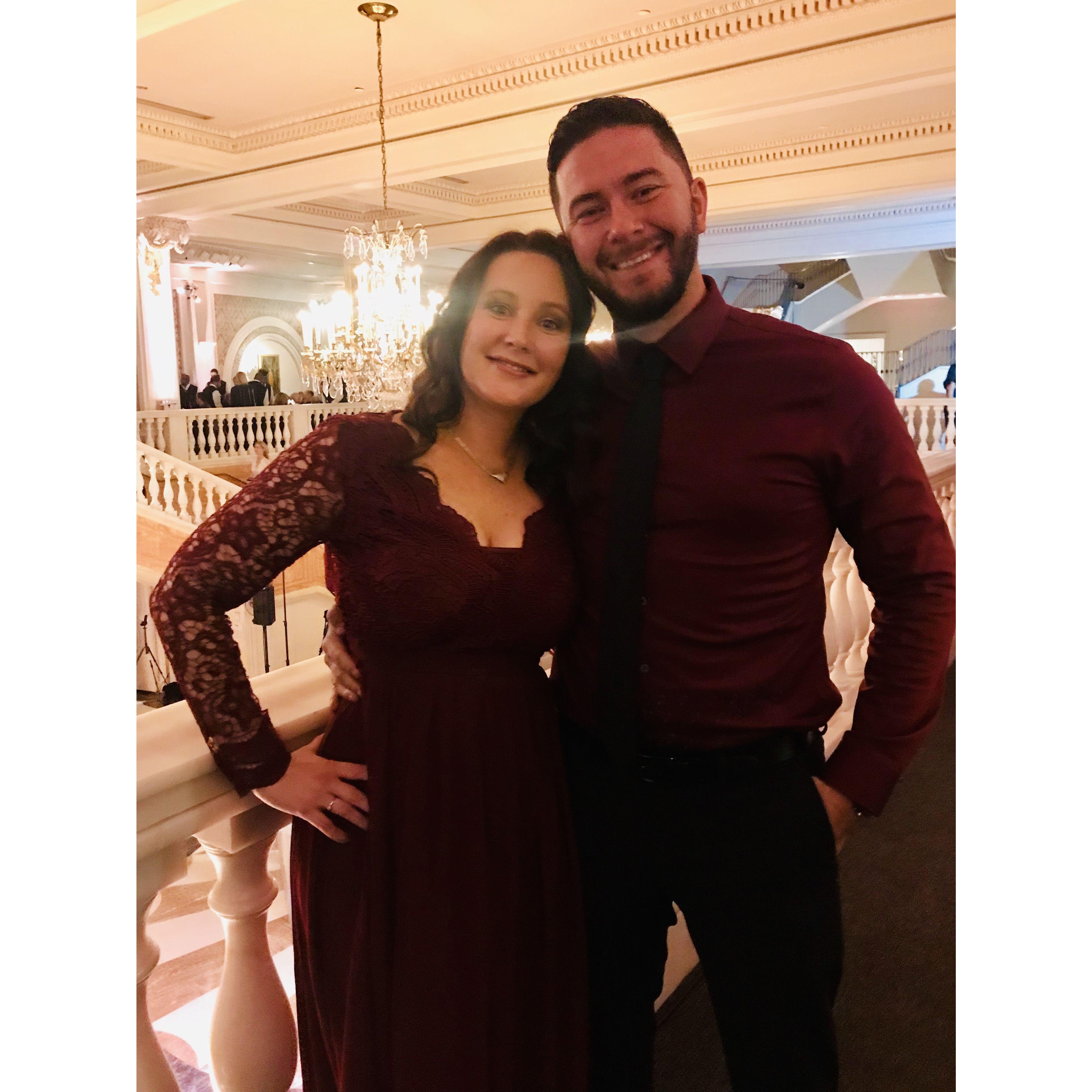 November 2018- We attended a wedding together in Washington, DC