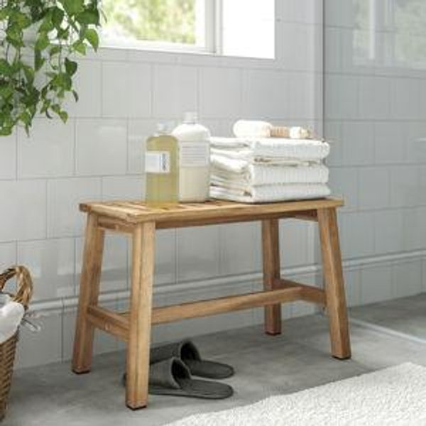 STOREDAMM Bench - acacia 24 3/4x12 1/4 "