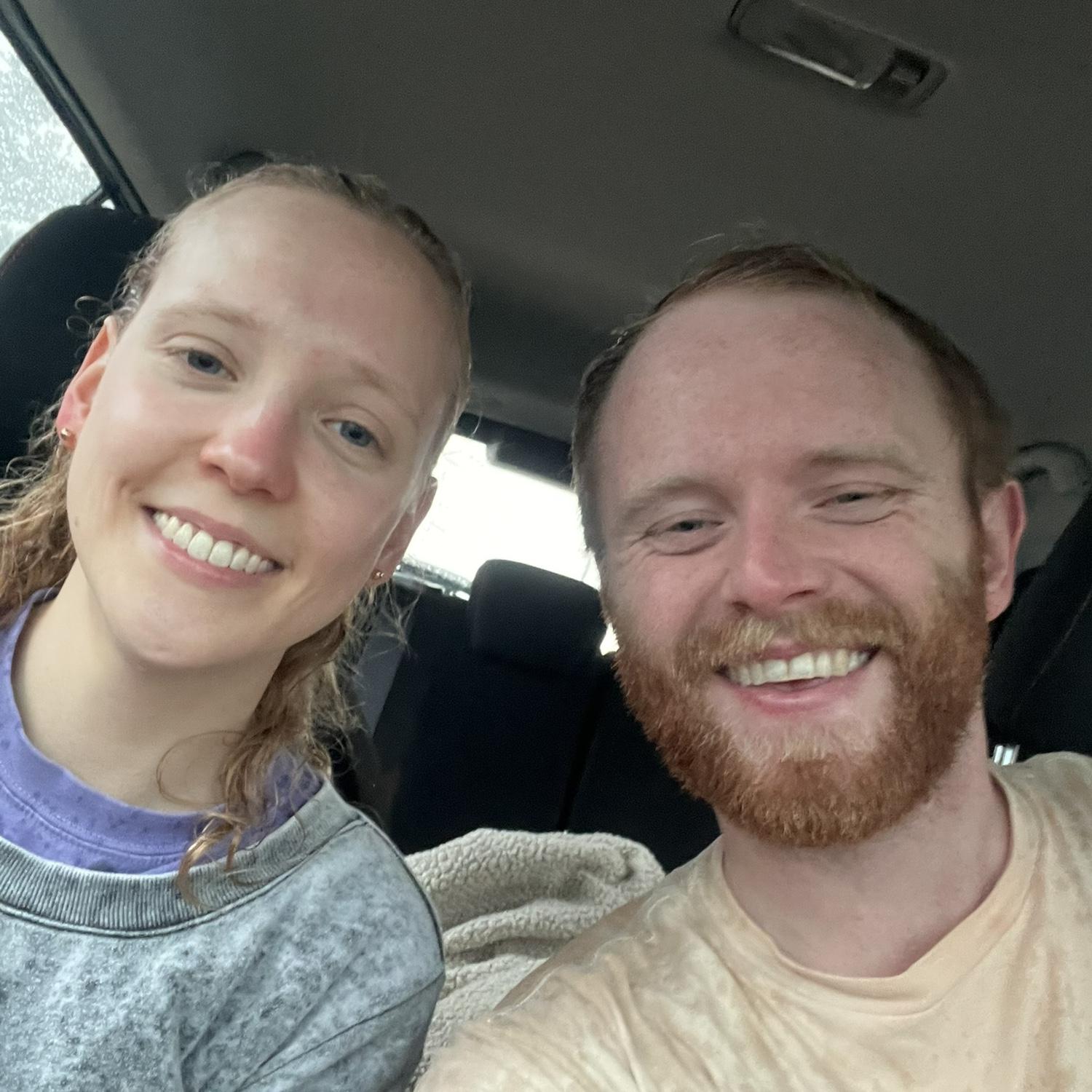 We barely made it out of the torrential rain