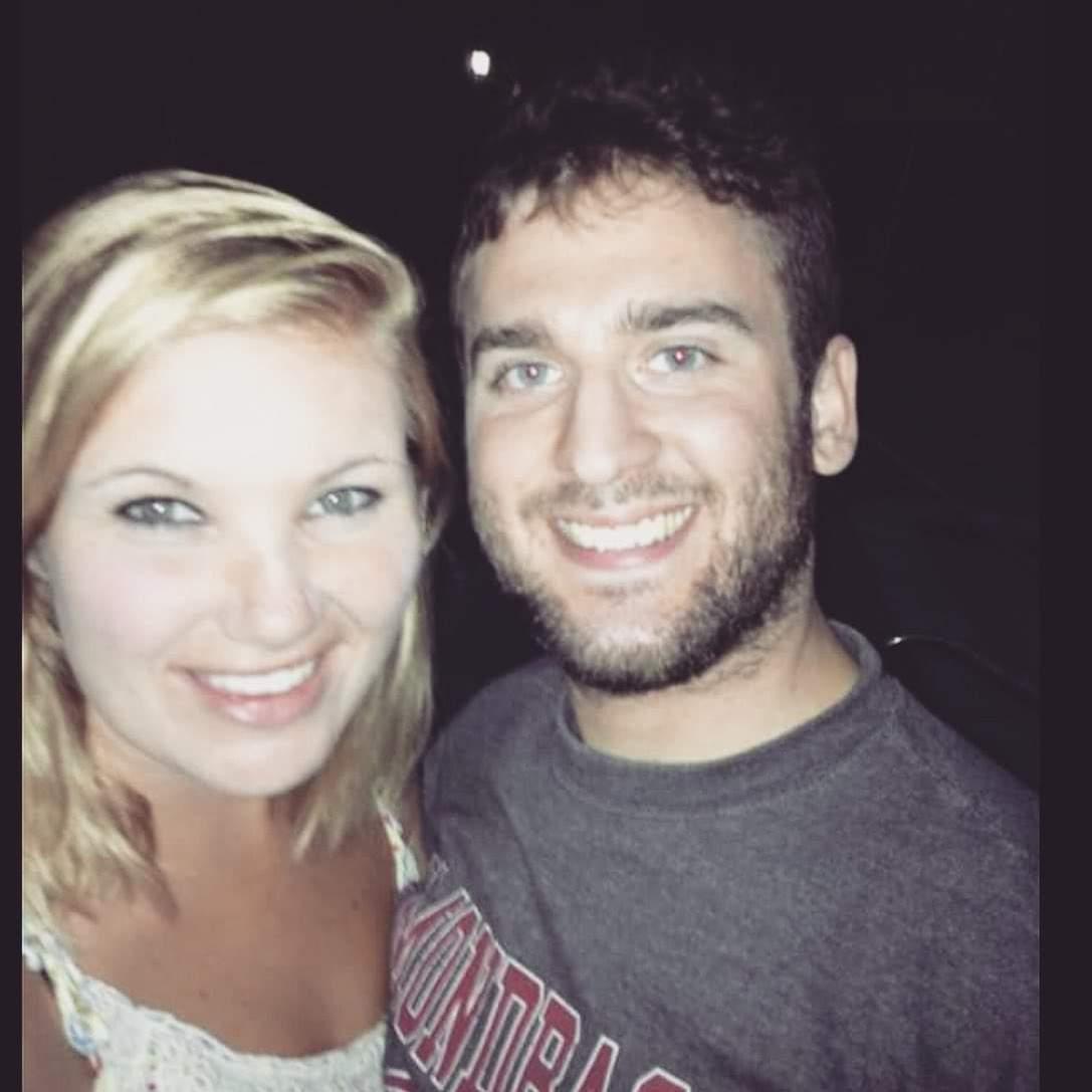 Our first photo as boyfriend and girlfriend