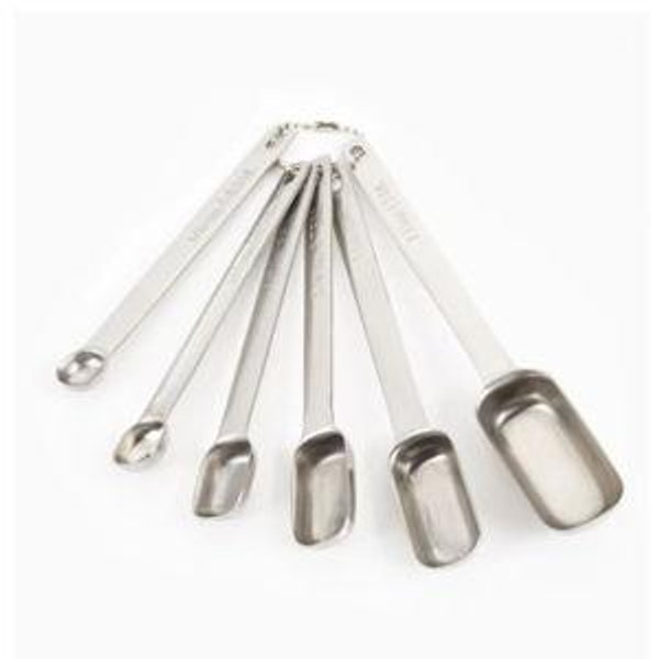 Lee Valley Stainless Steel Measuring Spoons, Set of 6