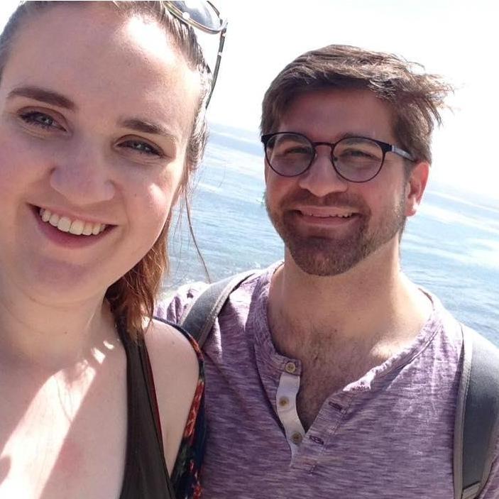 Reunited in Monterey, CA after Noelle's semester abroad in 2016!
