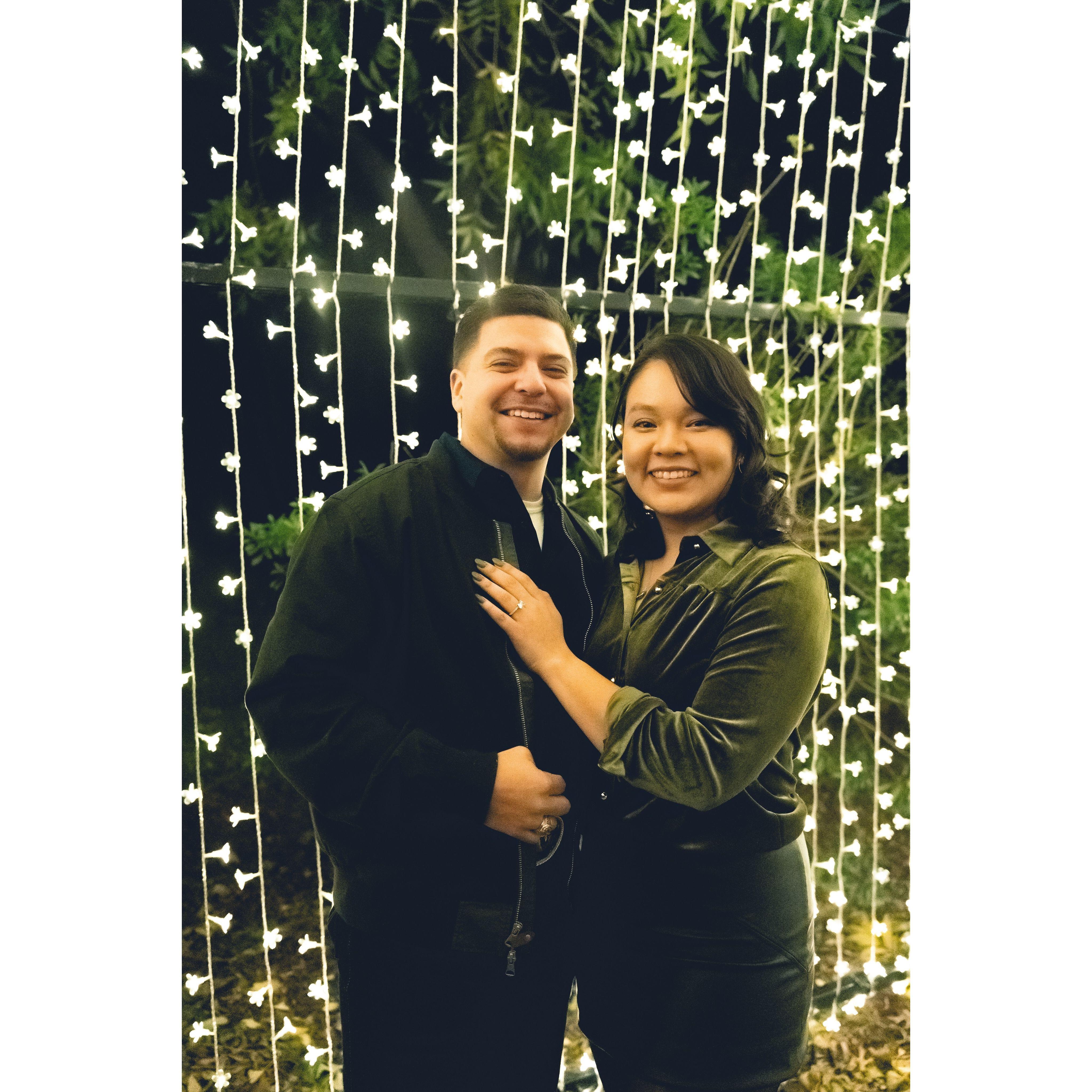 The day we both said yes to forever!