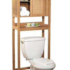 Target Marketing 23040NAT Bamboo Space Saver Cabinet, Bamboo
