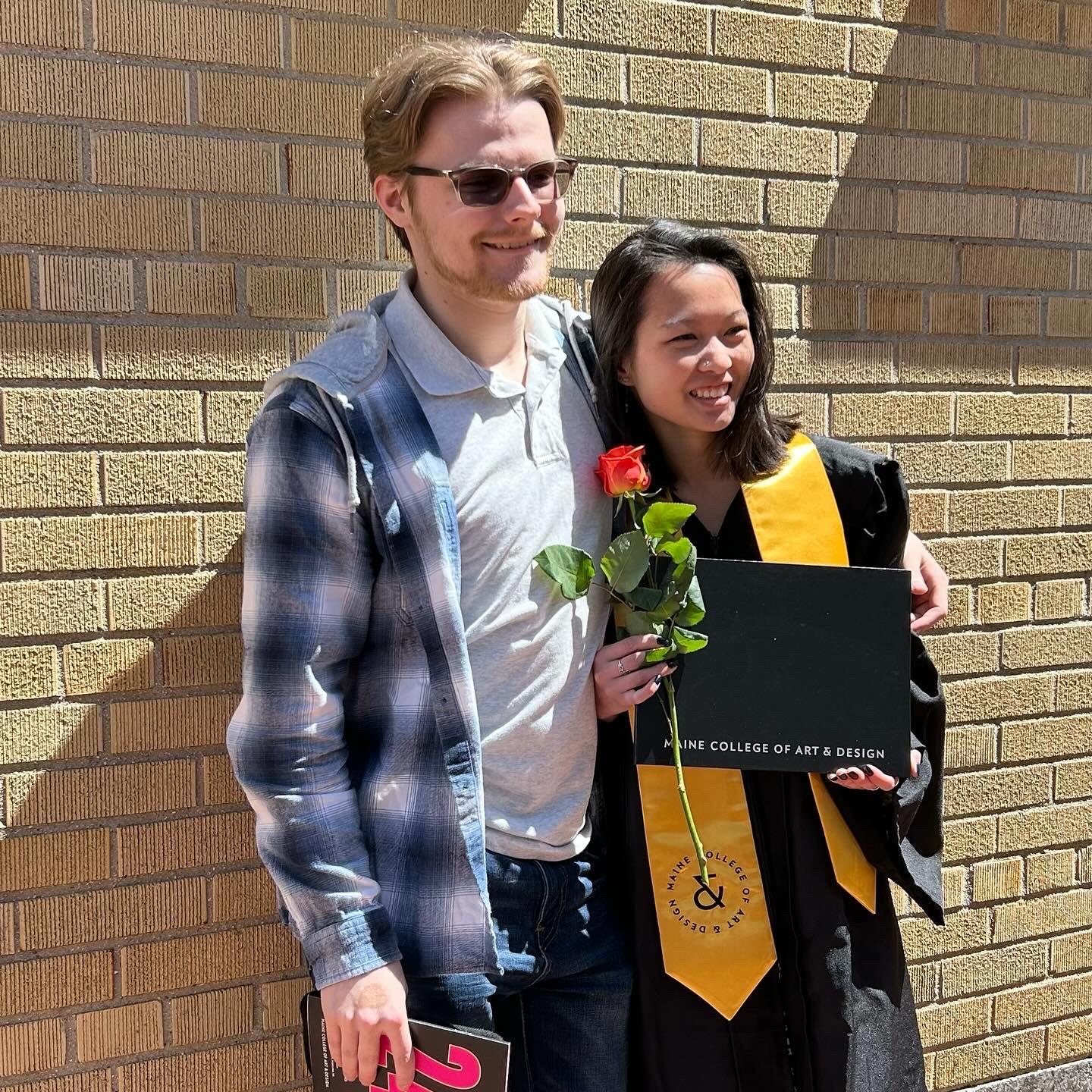 Leigh graduated college!