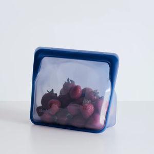 Stasher Stand-Up Mid Bag (Deep Ocean)