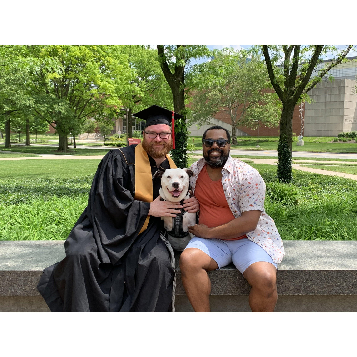 May 2020, John finished his BS in Web Development from IUPUI - alas the pandemic canceled his ceremony, but we still celebrated this major milestone