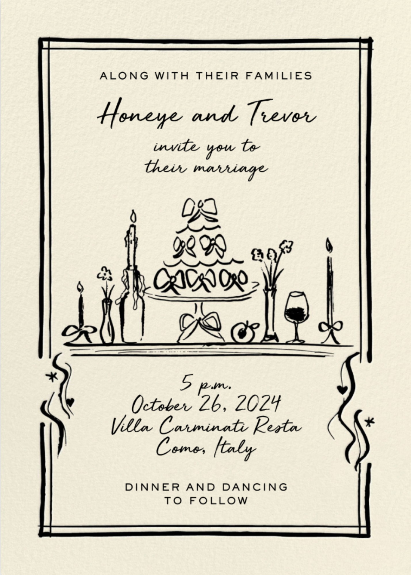 The Wedding Website of Honeye Heydari and Trevor McGee