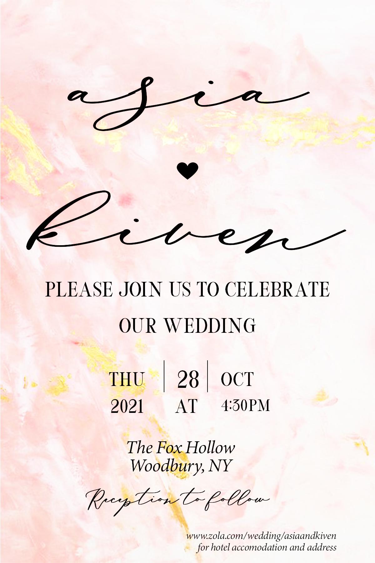 The Wedding Website of Asia Davis and Kiven Roberts