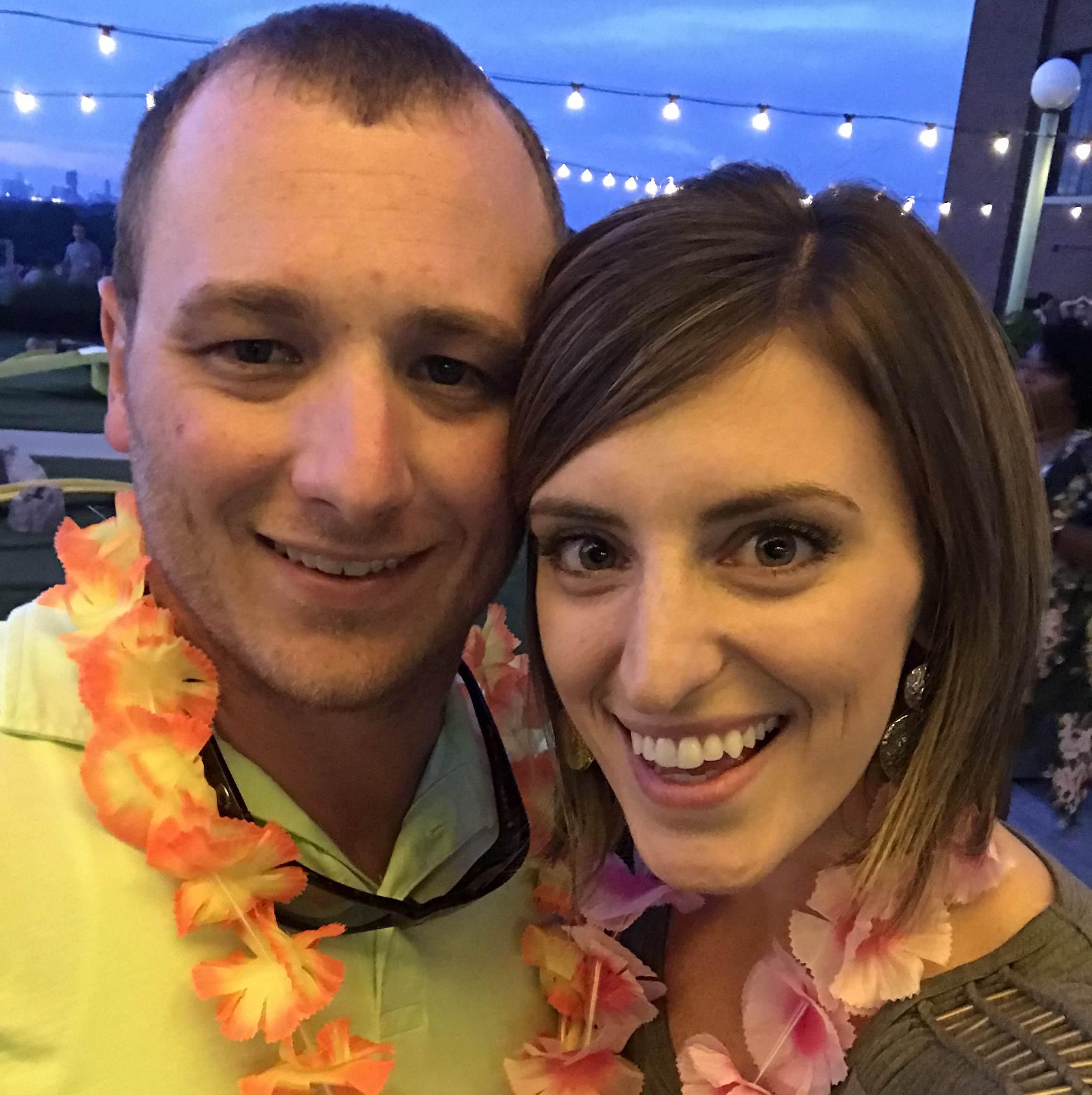 That time Anslee beat Chad at mini-golf at Ponce City Market 
