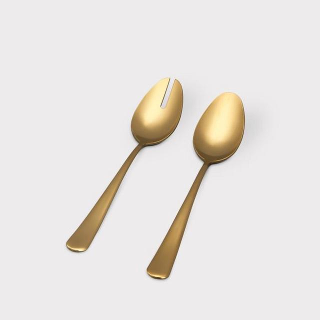 Serving Spoons (Finish: Matte Gold)
